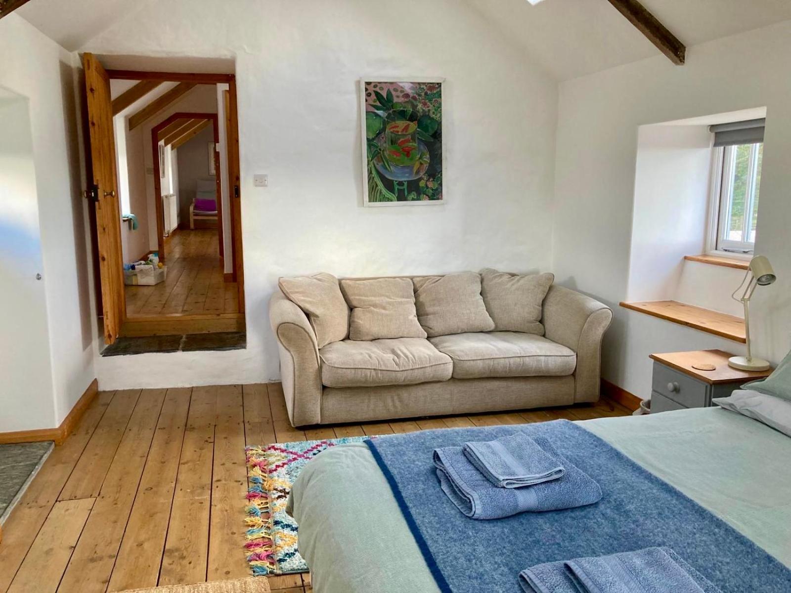 Spacious two bedroom barn conversion St Ives Exterior foto
